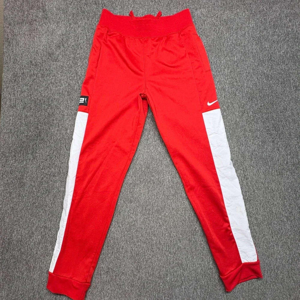 Nike Elite‎ Boys Basketball Jogger Pants Tapered Athletic Fleece XL